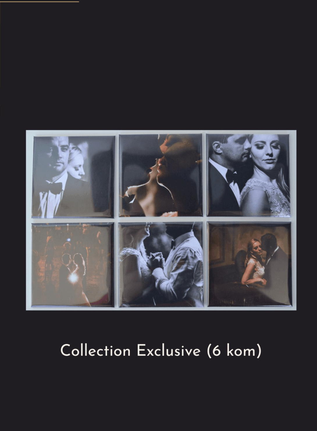 Collection Exclusive - 6 personaliziranih foto magneta